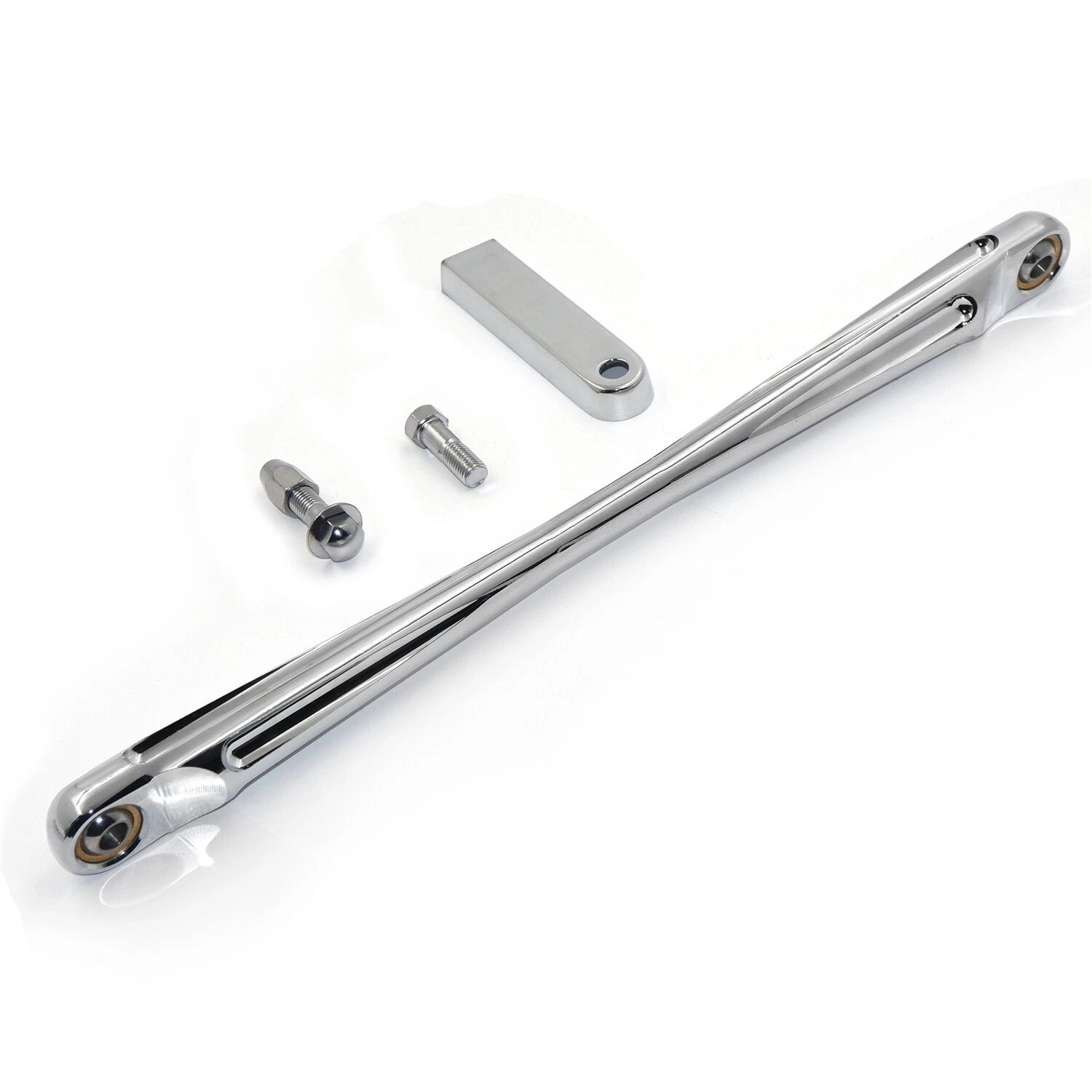 Chrome Billet CNC Shifter Rod for Harley Softail (1986–2019)