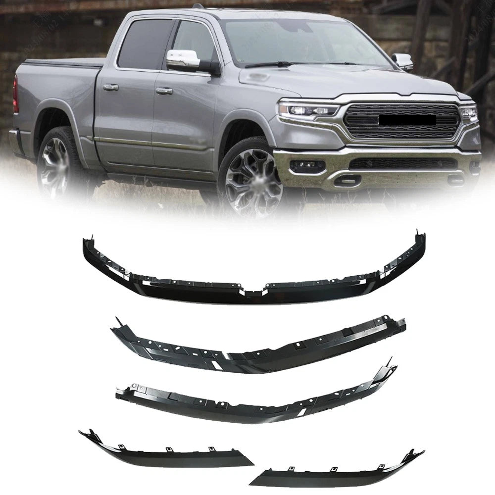 Black Front Upper Grille Molding for Ram 1500 (2019–2022)