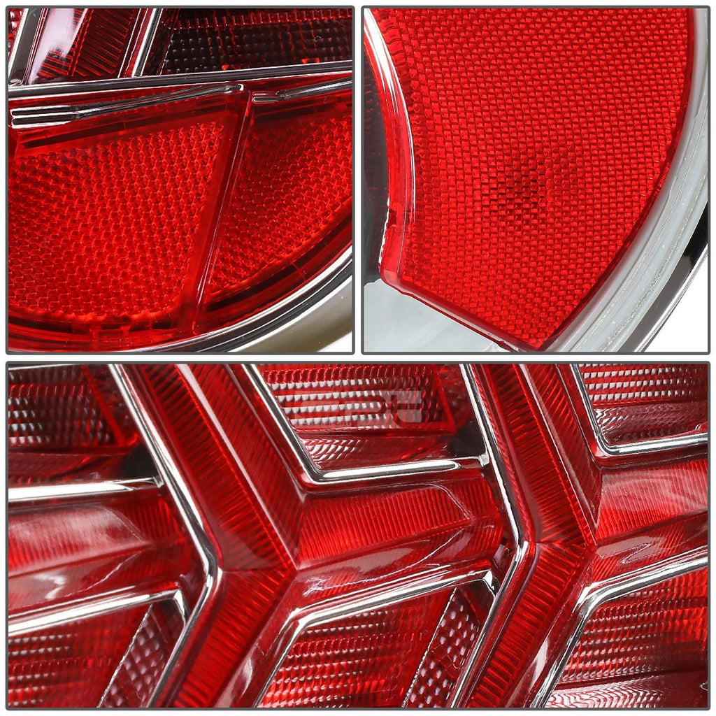 LED Sequential Arrow Tail Light for Scion FRS (2013–2017) - Red Signal, Chrome
