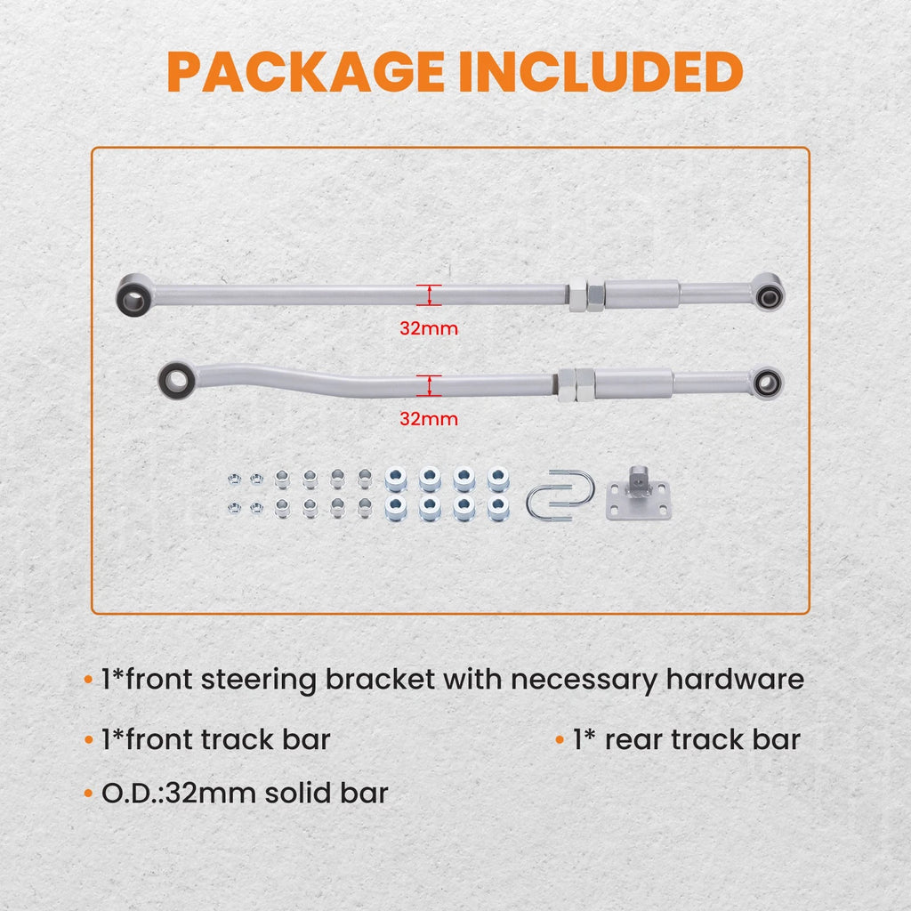 Adjustable Track Bar for Nissan Patrol GU (2001–2016) 2-6" Lift