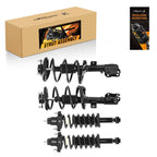 4X Front + Rear Struts w/Coil Spring for Mitsubishi Lancer (2008–2010) 172356