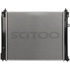 Radiator for Nissan Versa (2012–2019) 13303 Aluminum Automatic Trans