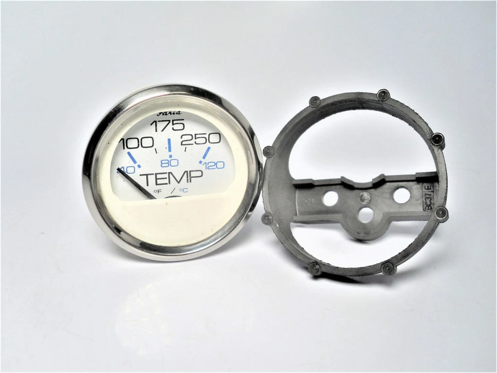 Faria GP9172A 2" Marine Engine Motor Temperature Gauge for Boats
