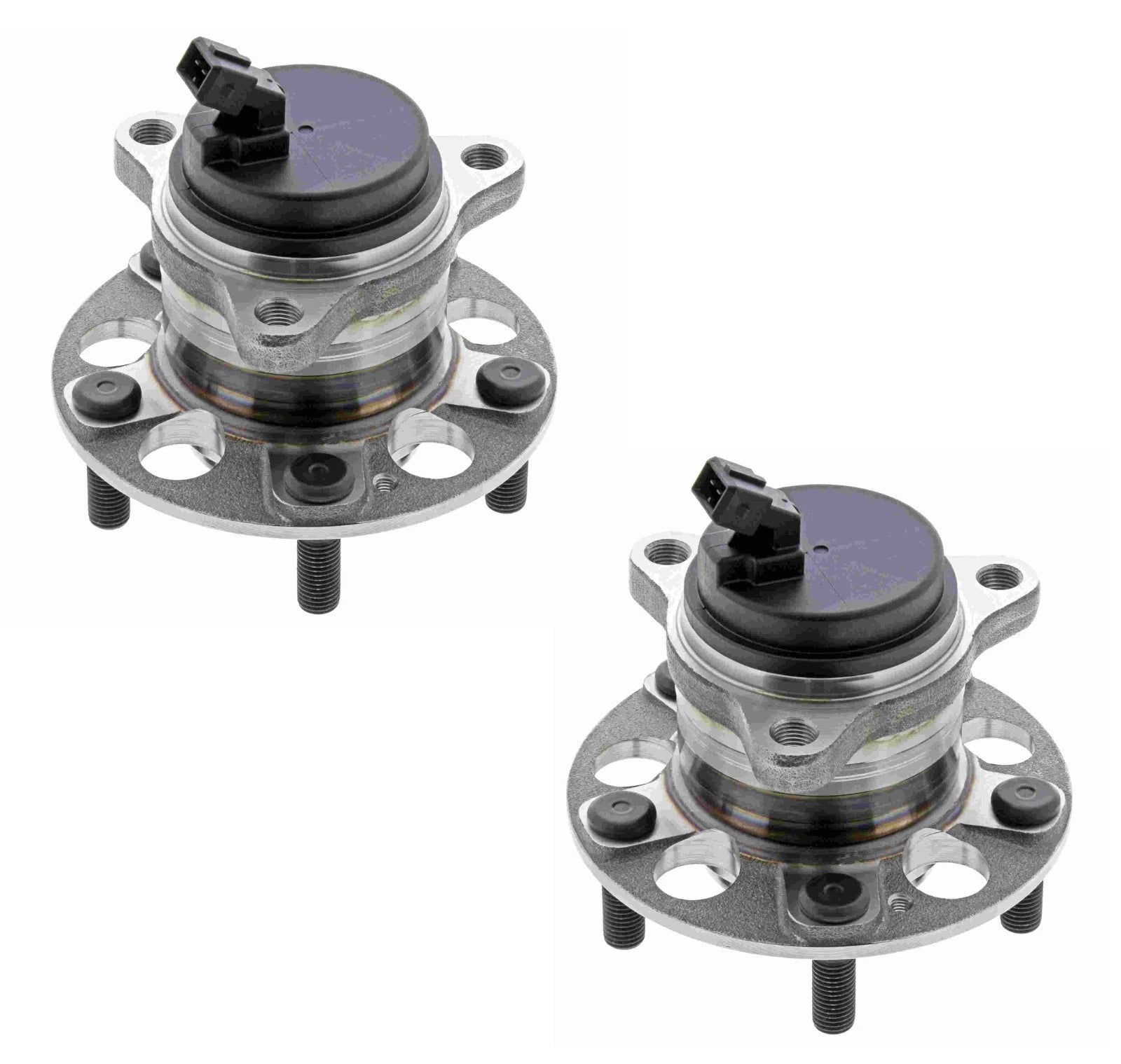 Set of 2 Rear Wheel Bearing and Hub Assemblies for Hyundai Kia