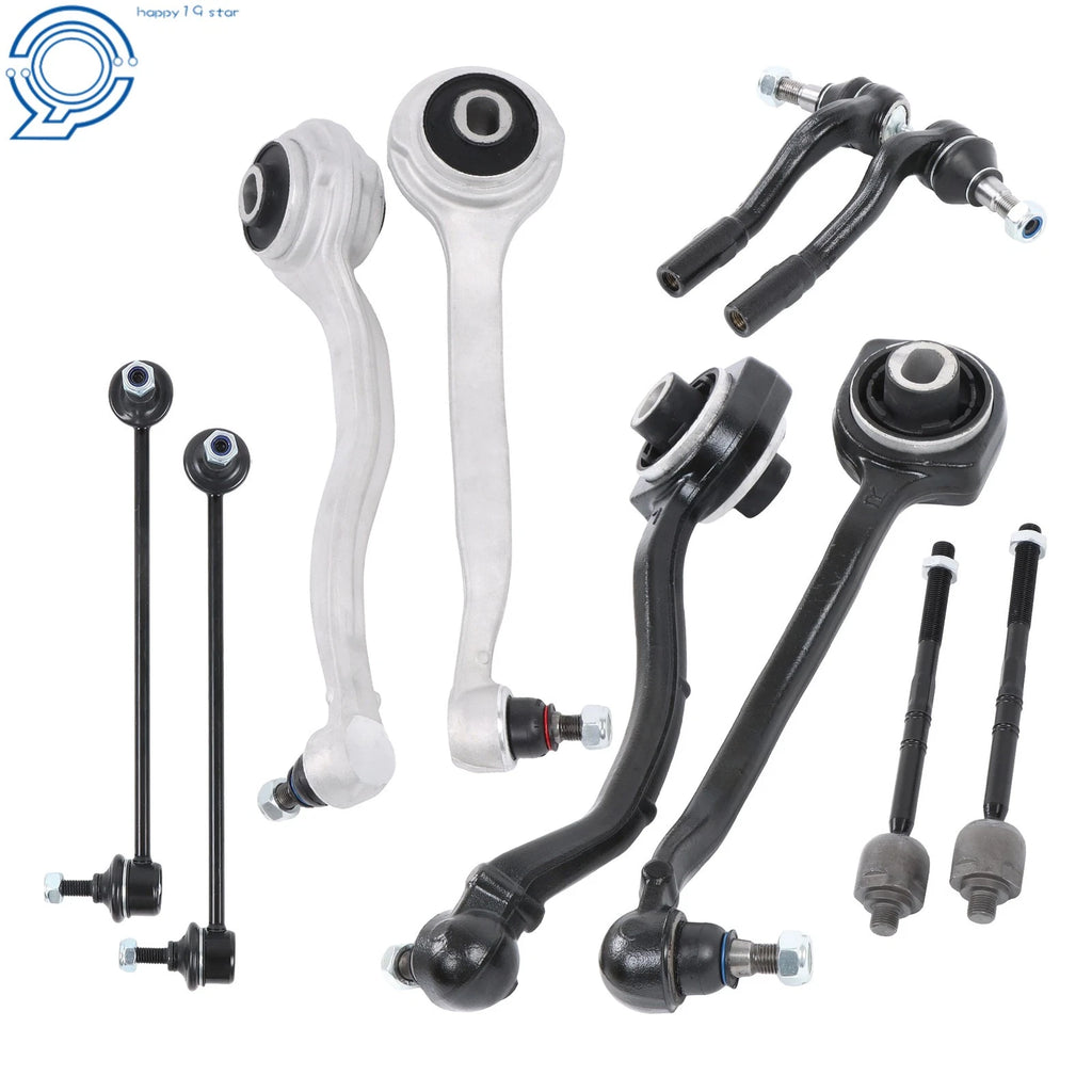 10PC Control Arm Tie Rod Sway Bar End Link for Mercedes-Benz C55 AMG (2005–2006)