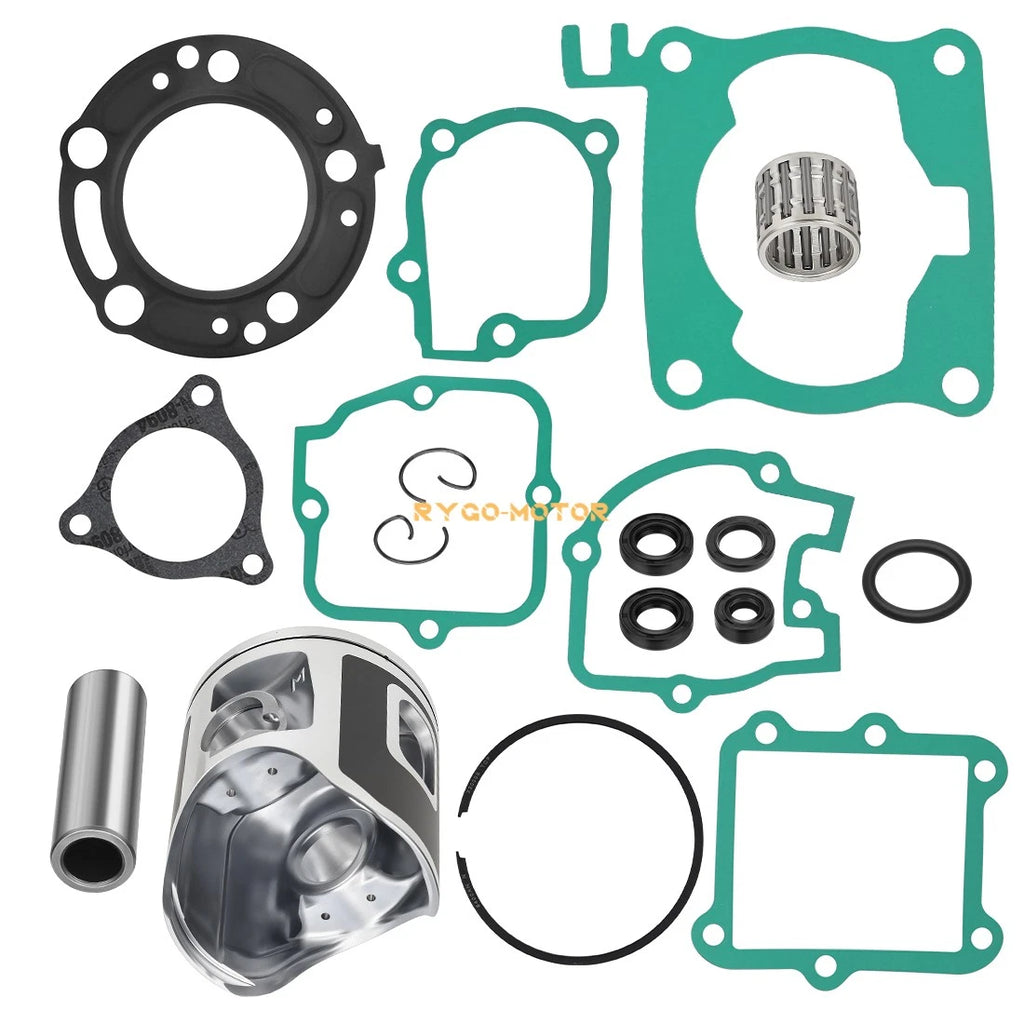 Top End Piston Kit for Honda CR125R (2003–2004) w/ Engine Gaskets