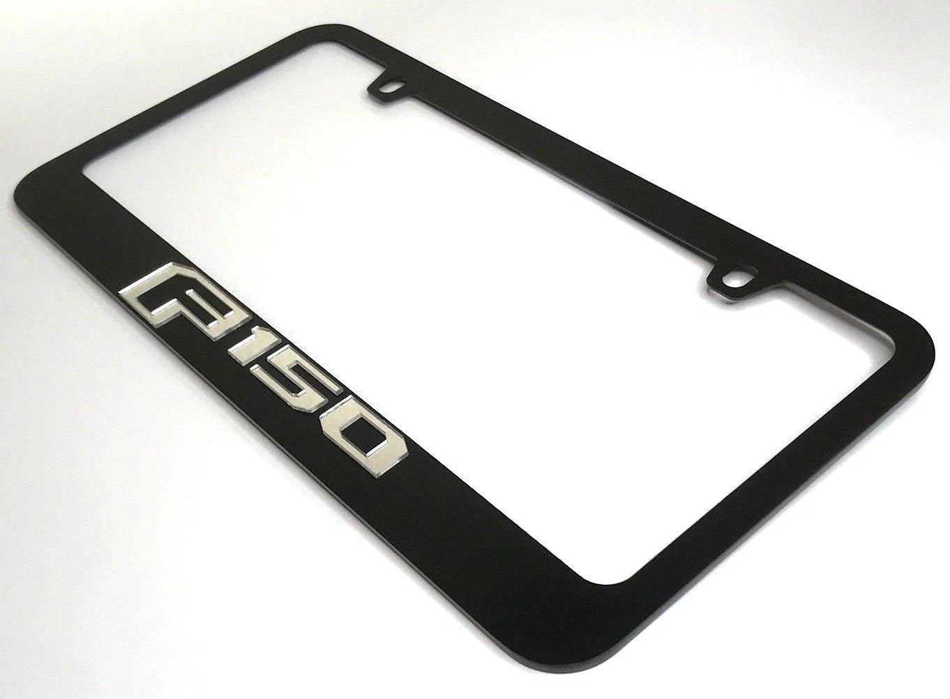 Premium Matte Black License Plate Frame for Ford F-150 (2015–2018)