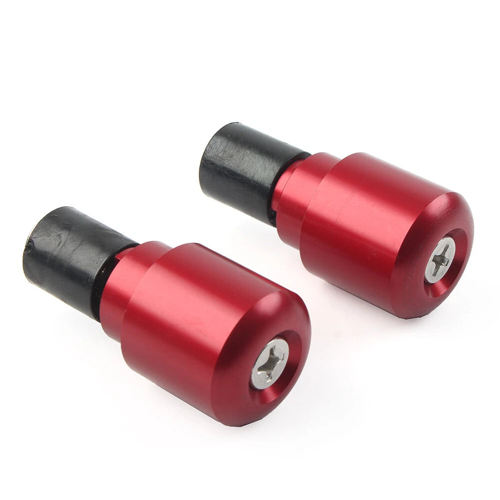 1 Pair CNC Handlebar Grips Bar End Slider Cap Red for Honda CBR1000RR (2008–2023)