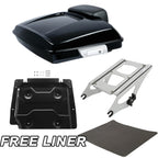 Razor Trunk Backrest Pad Mount Rack for Harley Touring Road King (2014–Up)