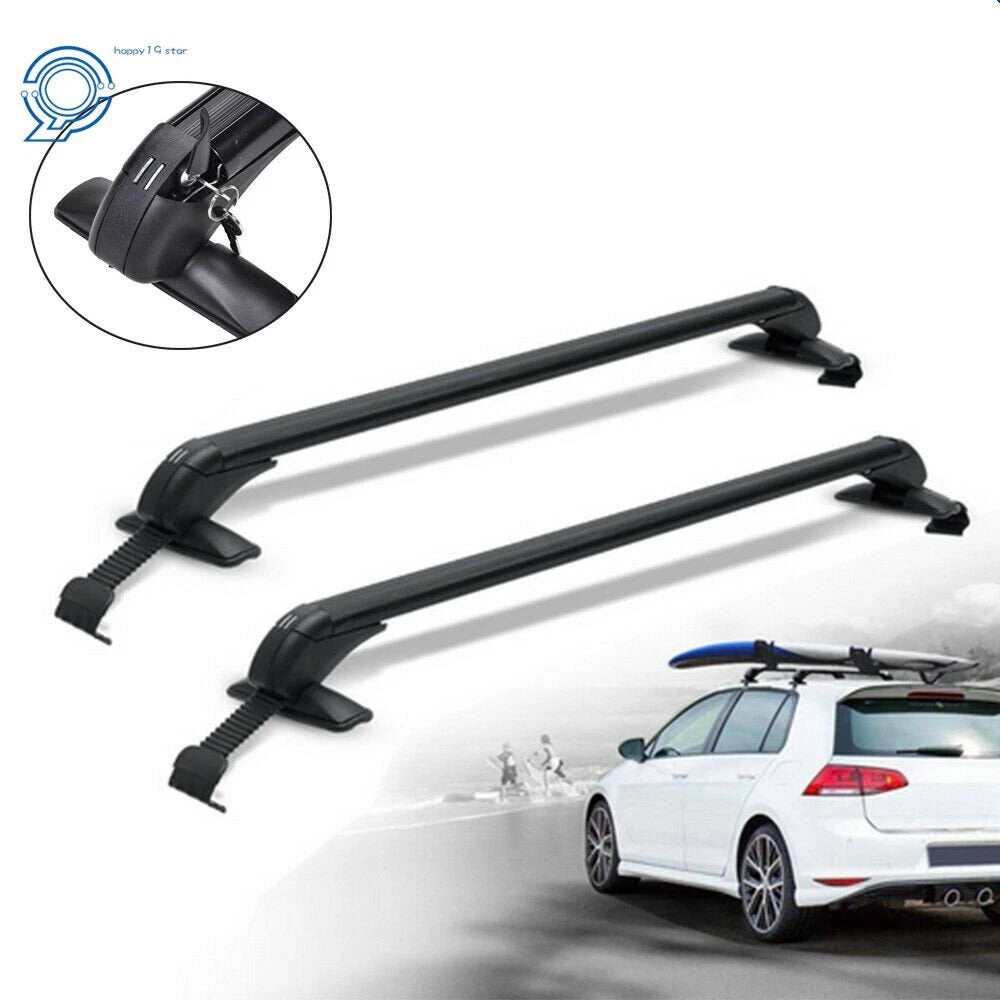 Adjustable Aluminum Roof Rack Cross Bar Carrier for Make Model 