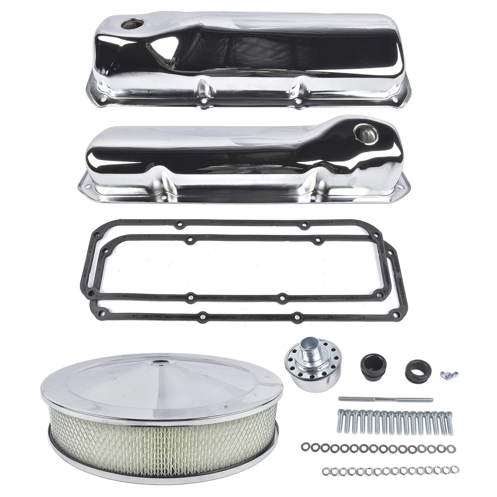 Polished Chrome Engine Dress Up Kit for Ford