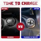 Ignition Switch Protection Button Cap Sticker for Mini Cooper (R56-R57)