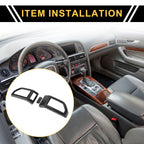 Set of 2 Carbon Fiber Air Vent Covers for Ford F-150 (2015–2020)