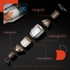 Rear Catalytic Converter for Ford Escape, Mazda Tribute, Mercury Mariner (2009–2012)
