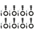 Set of 8 Denso Iridium Power Spark Plugs & Coil Boots for Land Cruiser LX570 (2008–2021)