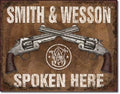 Vintage Replica Tin Metal Sign for Smith & Wesson SW 1849