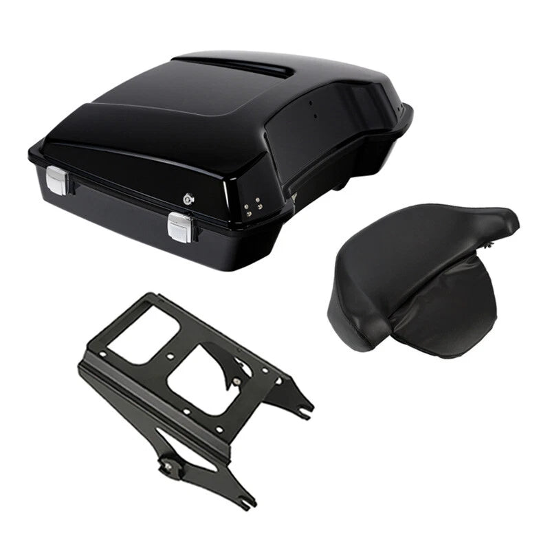 5.5" Razor Trunk Backrest Mount Rack for Harley Touring (2009–2013)