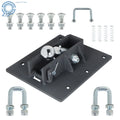 Folding Ball Gooseneck Hitch T-Handle for Trucks (2-5/16 Inch)