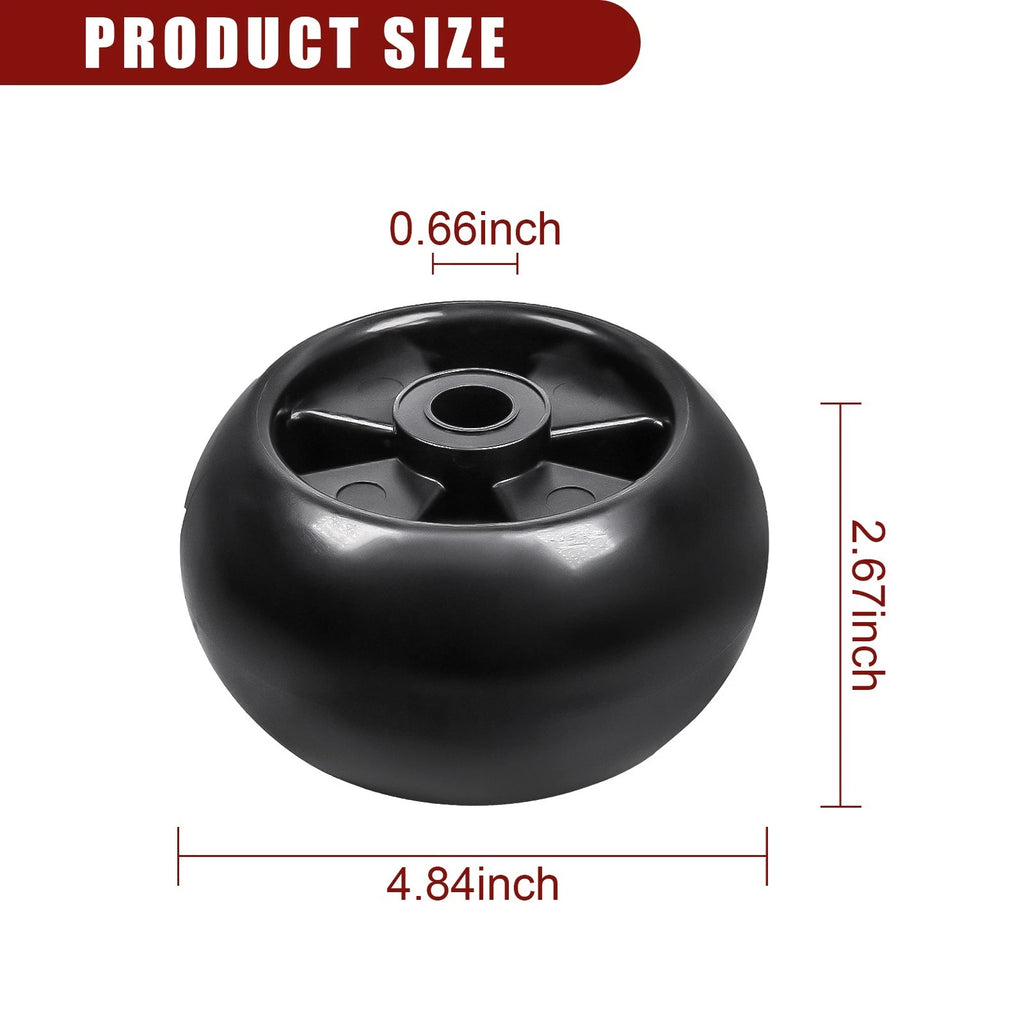 Set of 8 Deck Wheels for John Deere GX355 X320 LT180 LX289