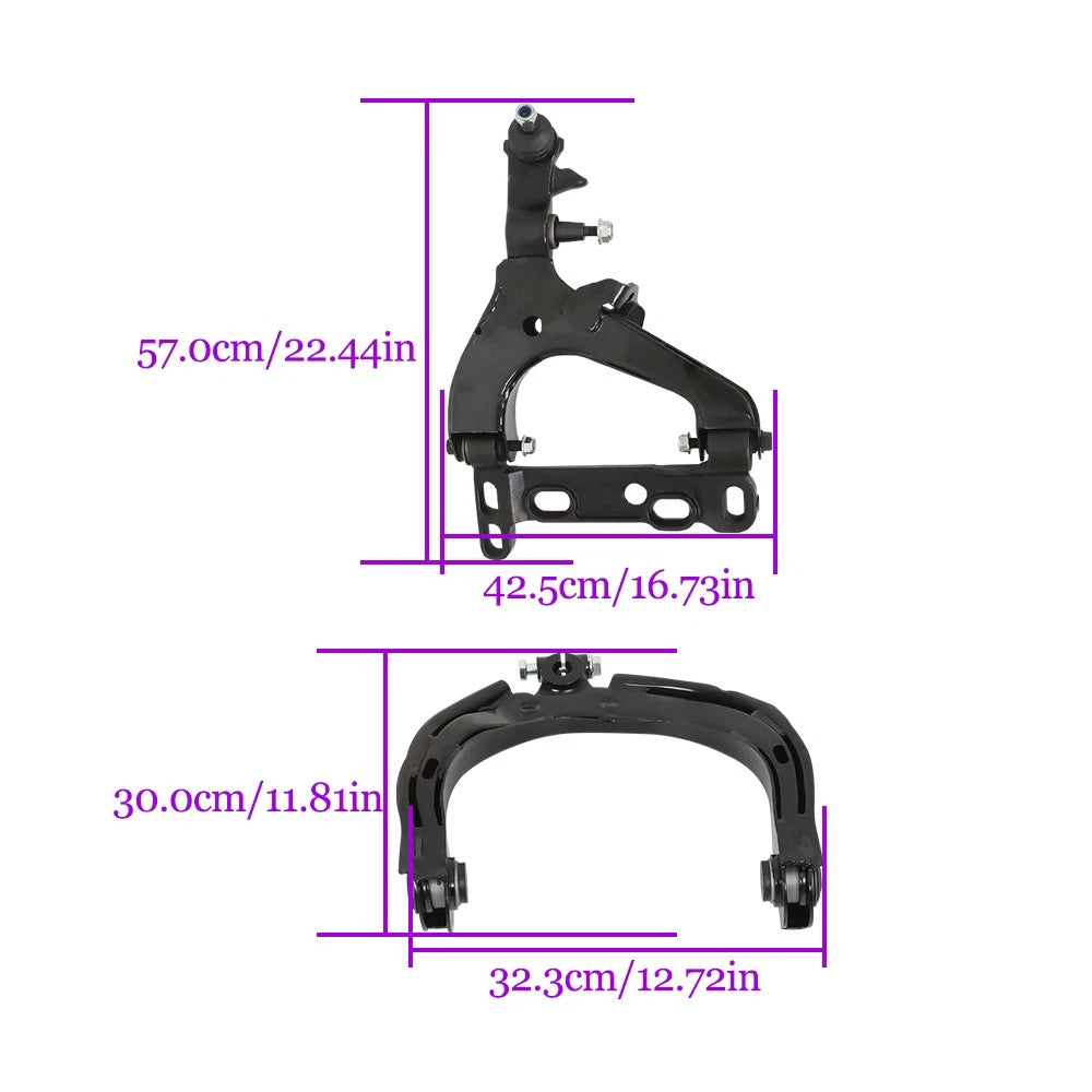 Set of 6 Control Arm Ball Joints for Buick Rainier (2004-2007)