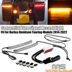 Saddlebag Sequential Turn Brake Signal Accent Light for Touring (2014-2022)
