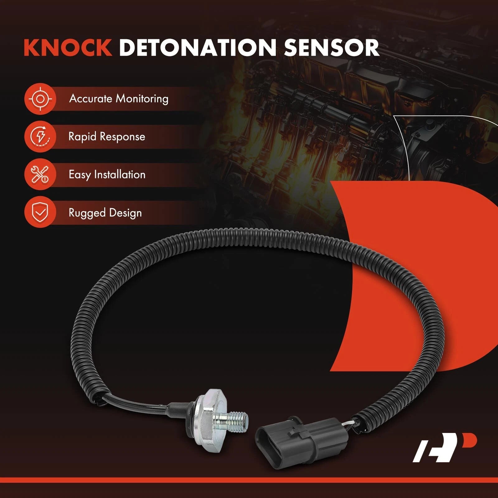 Ignition Knock Sensor for Hyundai Santa Fe XG300 Kia Sedona (2001–2006)