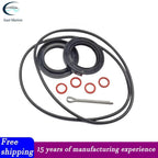 Lower Unit Oil Seal O-ring Set for Yamaha 200 225 250 HP (93101-30M17, 93211-04384)