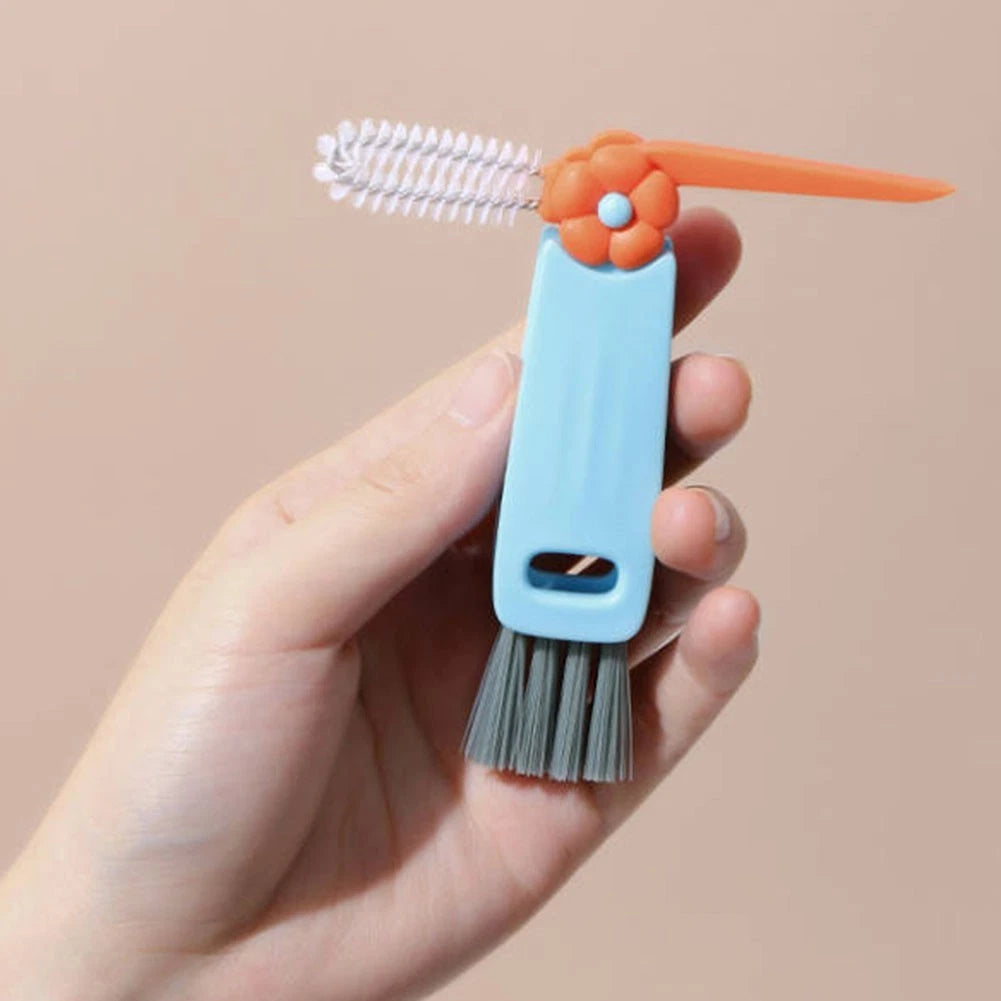 3X Cup Brush Set for Bottle Neck and Cup Mouth Cleaning Tool