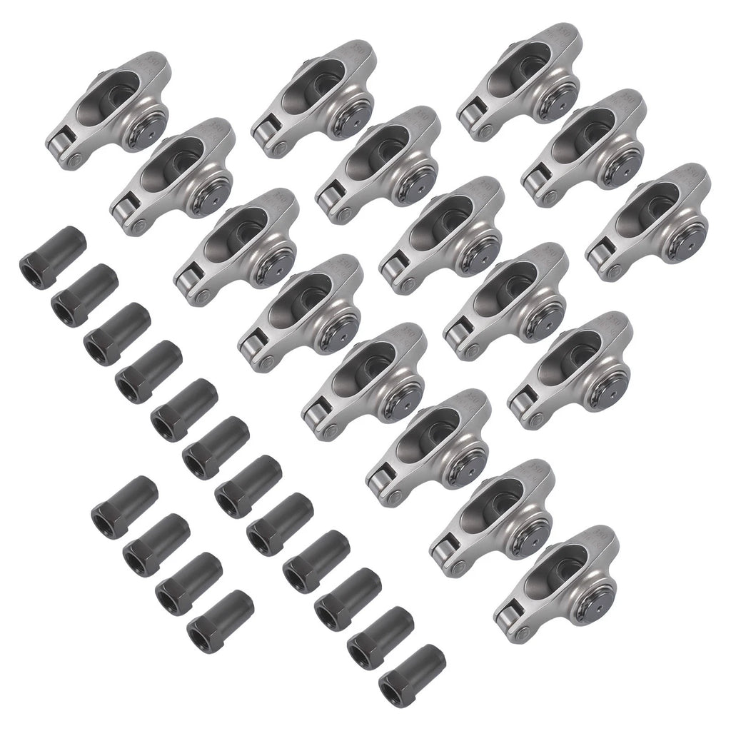 16x Roller Rocker Arms for Small Block Chevy 350