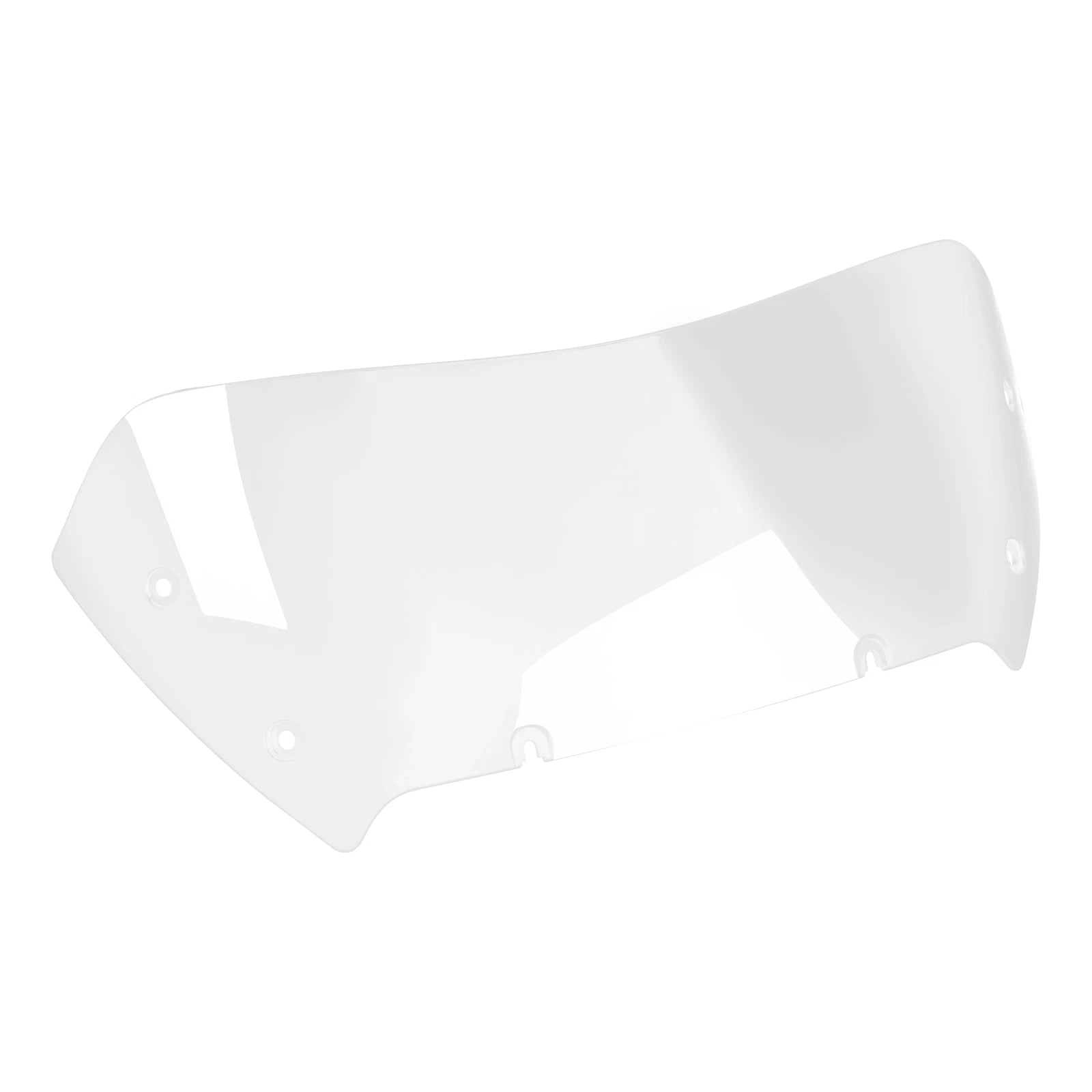 Set of 2 Clear Windshield Bracket Mounts for Harley CVO Road Glide (2023–2026)