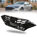 Front Upper Grille for Hyundai Sonata (2020–2021) Gloss Black
