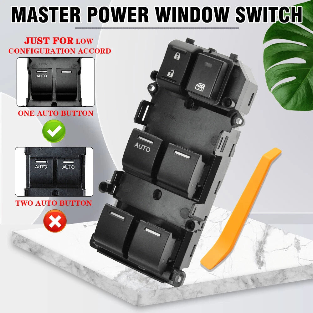 Electric Power Master Control Window Switch for Honda Accord (2008–2012) 35750-TB0-H01