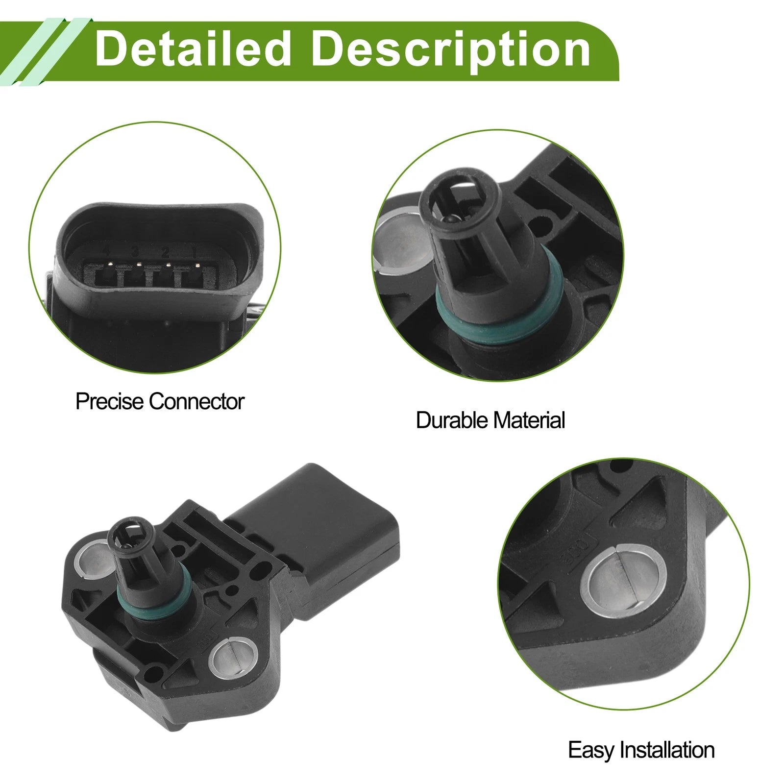 MAP Sensor No.0261230389 for Volkswagen Jetta 2.0 TDI (2009–2010)