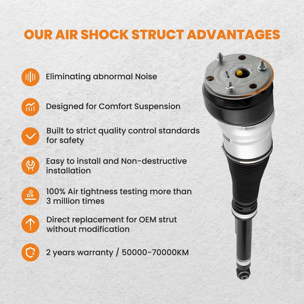 Air Suspension Shock for Mercedes W222 S550 S600 S63 Rear Right (2015) 2223207413