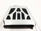 Chrome Backrest Sissy Bar with Leather Pad for Harley Sportster 883 1200 (2004–2023)