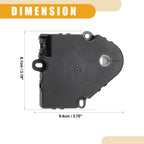 HVAC Heater Blend Door Actuator No. 89018676 for Chevrolet Trailblazer (2003–2009)