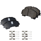 Front Ceramic Brake Pad Set for Nissan Rogue (2014–2019)