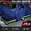 2-in-1 Rolling Creeper for Automotive Use (36"x 4.7"x 17.3", 330lbs Capacity)