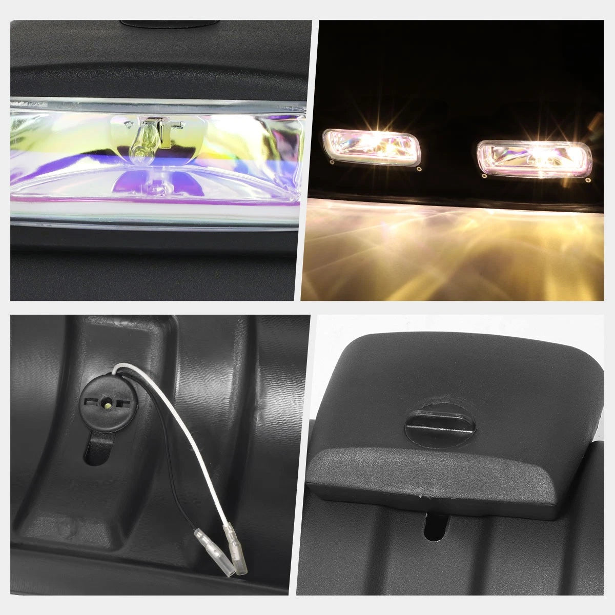 Fog Lights for Toyota Camry (2007–2009) Smoked Lens with Bezel and Switch