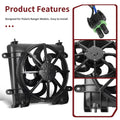 Radiator Cooling Fan Assy 2411816 for Polaris Ranger XP 1000 (2017–2025)