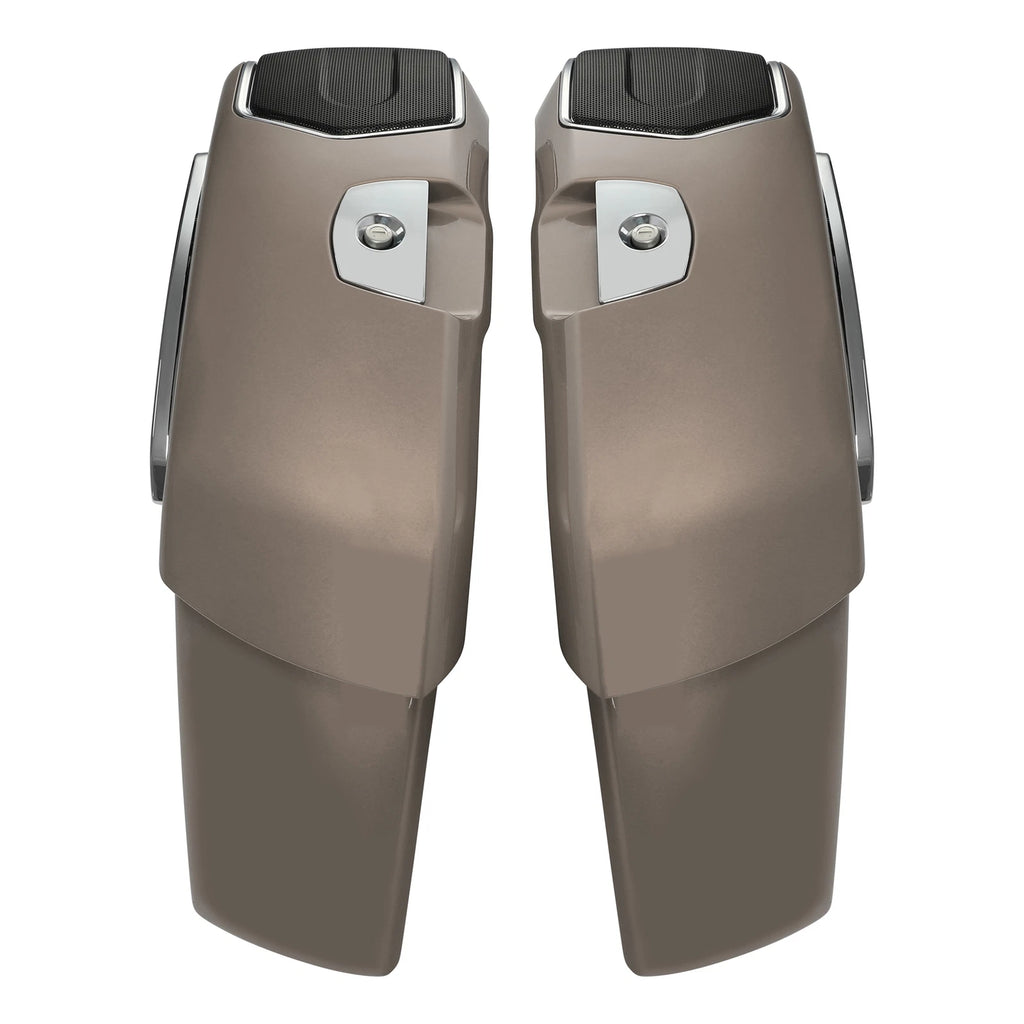 Hard Saddlebags Speaker Cutouts for Indian Chieftain (2019–2025) Bronze Smoke
