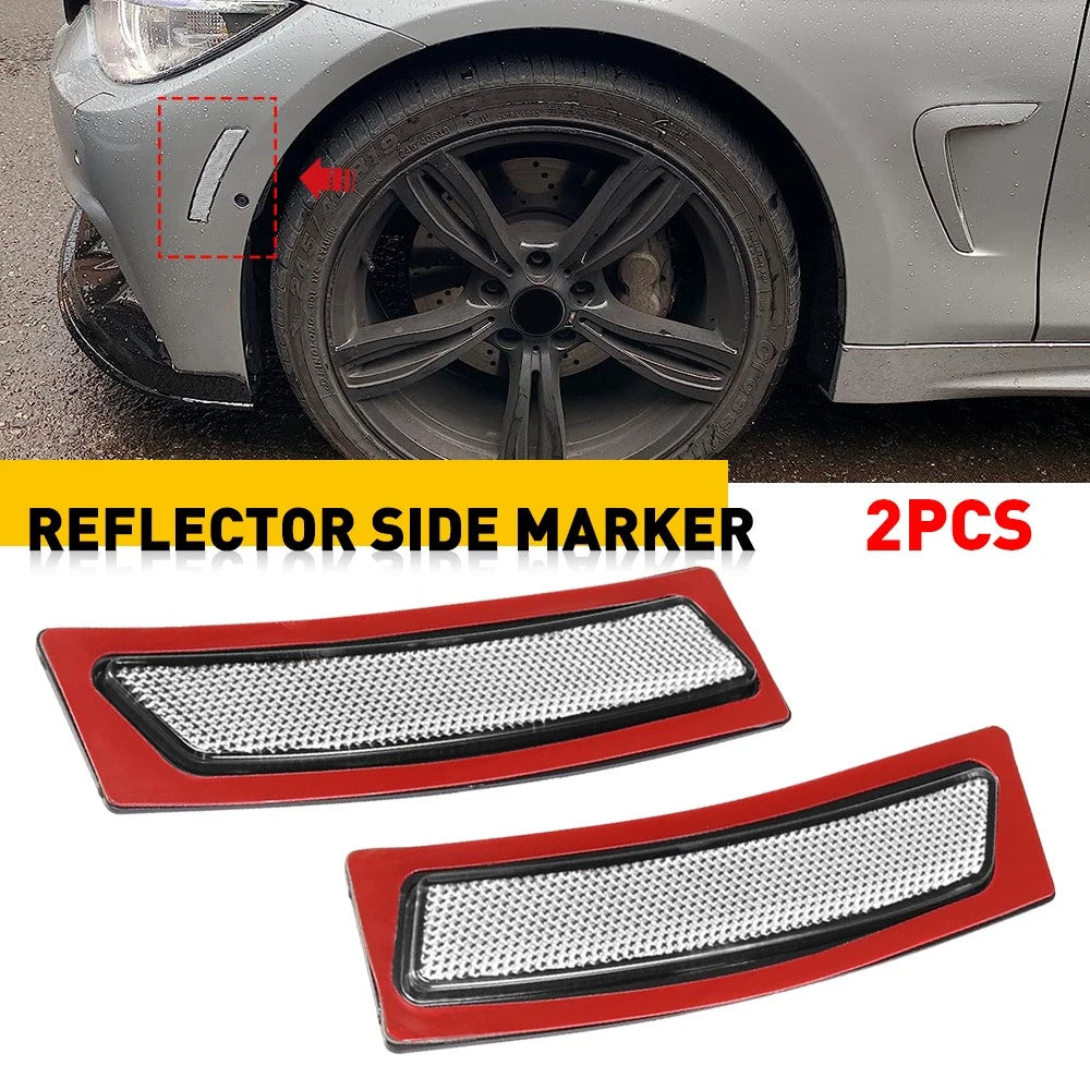 Clear Bumper Side Marker Reflector Lamp for BMW F30 F31 (2012–2015)