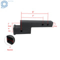 Trailer Hitch Extender for 2 Inch Receiver 7500lbs Rise/Drop