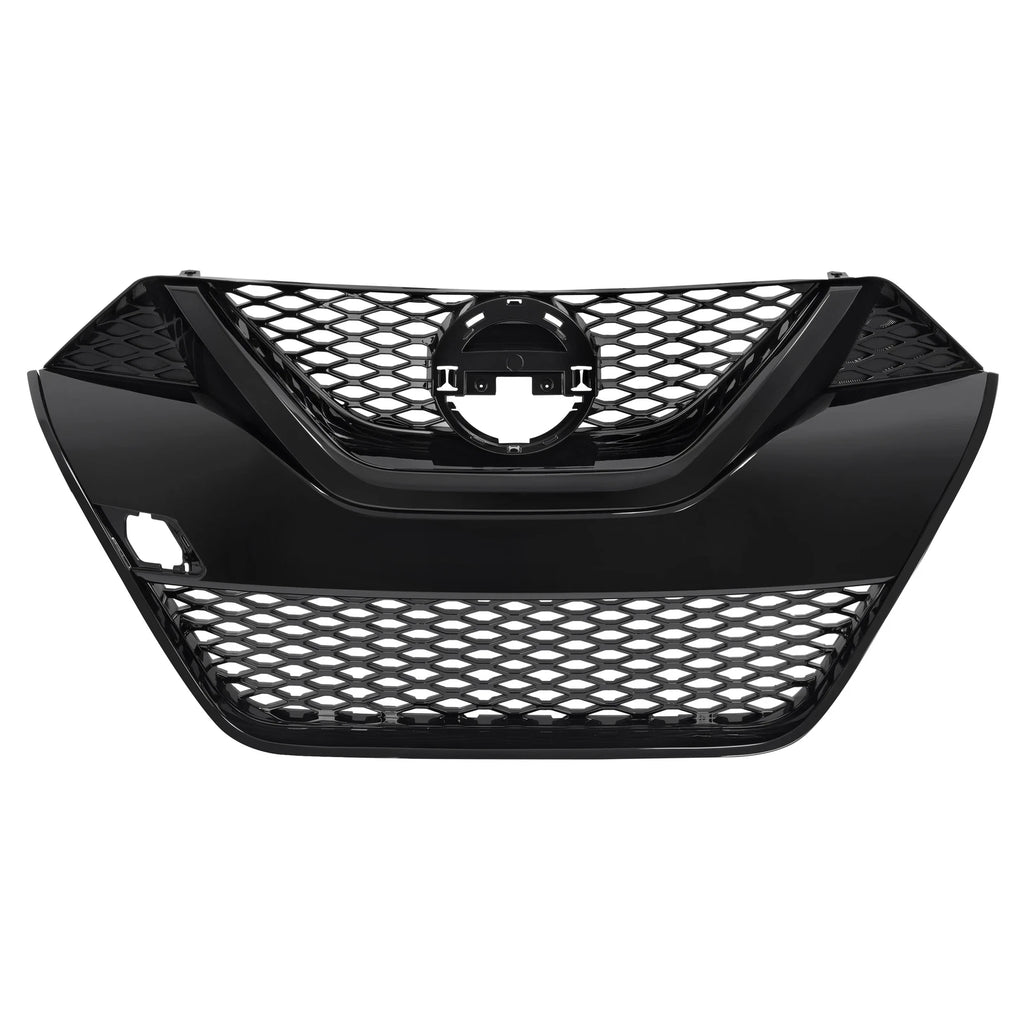 Glossy Black Front Bumper Upper Grille for Nissan Maxima (2016-2018)