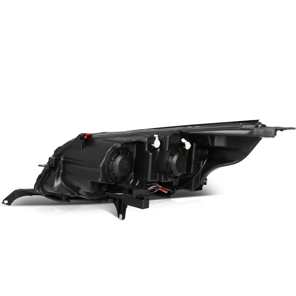 Headlight Assembly for Chevy Malibu (2013-2015) Chrome Housing Left+Right