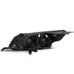 Headlight Assembly for Chevy Malibu (2013-2015) Chrome Housing Left+Right