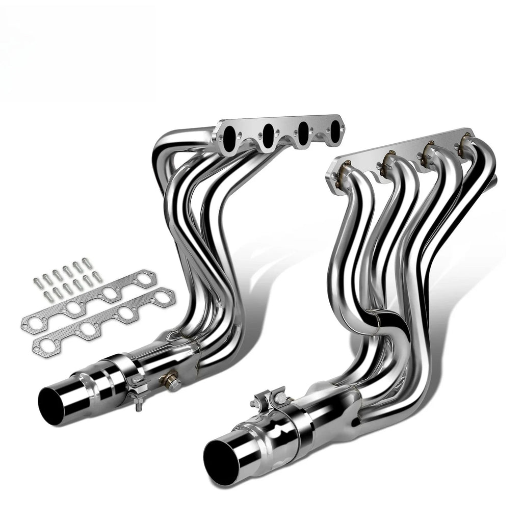 Stainless Steel Exhaust Header Pair for Ford F150 F250 Bronco (1987–1996)
