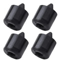 4 Pcs Upper Door Rubber Bumper Bushings for Ford F-Series (1997-2014)