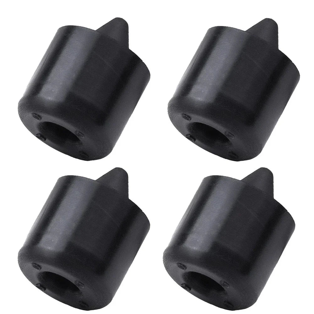 4 Pcs Upper Door Rubber Bumper Bushings for Ford F-Series (1997-2014)