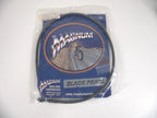 Magnum Black Pearl Upper Brake Line for Harley (180) 10mm 34 in.
